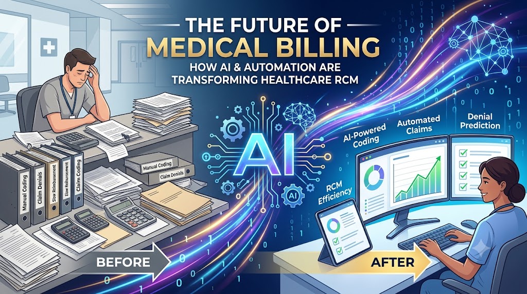 The Future of Medical Billing: How AI and Automation Are Transforming Healthcare Revenue Cycle Management